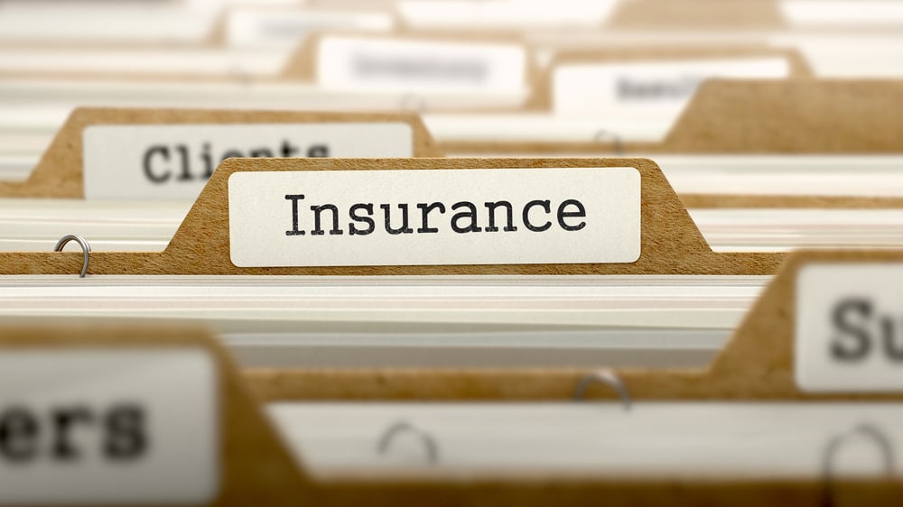 Insurance Concept. Word on Folder Register of Card Index. Selective Focus. Insurance Concept. Word on Folder Register of Card Index. Selective Focus.
